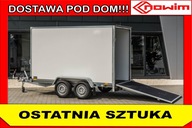 Przyczepa używana kontener furgon cargo okazja ciężarowa 2T 2000 kg