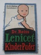 Lenicet - puder kosmetyczny - zalepka reklamowa