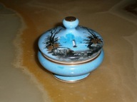 PIĘKNE STARE PUZDRO RĘCZNIE MALOWANE