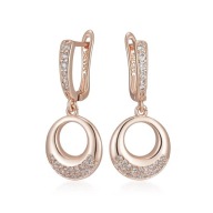 Kolczyki GF122 585RG Gold Franko - Pokryte 14 karatowym złotem próby 585