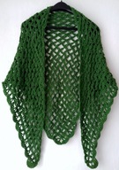 Chusta nowa ażurowa szydełkowa uniwersalna