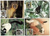 10-MC-GK21- Madagaskar,WWF,1988- Lemury
