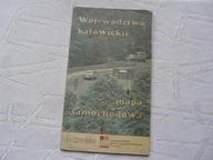 Województwo Katowickie mapa samochodowa