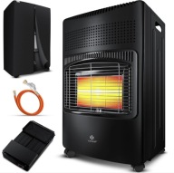 Kesser Grzejnik Gazowy Ceramiczny 4200W, Regulator i Wąż, Propan/Butan k91