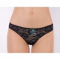 Stringi coeur joie CZARNY koronkowe 1907 roz. M