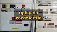 Szablon opisów do rozdzielnicy