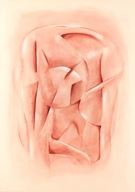 obraz olejny "Biegacz" 70 x 50 cm