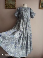 RESERVED SUKIENKA bawełna organiczna falbany 36