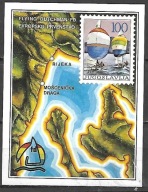 JUGOSŁAWIA - jachty- Mistrzostwa Europy w klasie "FD" 1986** Mi B-28 (1520)