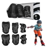 OCHRANIACZE NA KOLANA ŁOKCIE NADGARSTKI 3W1 S NA ROWER ROLKI DLA DZIECI