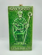 Villeroy & Boch - kafel płytka - Św Pirmina z Kaundorf - vintage - stara