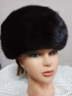 Vincent Bill CZAPKA futrzana z naturalnych norek 50/52