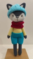 WILK szydełko maskotka zabawka prezent handmade amigurumi ręcznie robiony