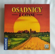 OSADNICY Z CATANU (CATAN) DREWNIANE ELEMENTY, ŻETONY W WYPRASCE