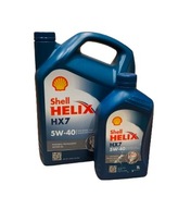 Olej silnikowy Shell Helix HX7 5w-40 4+1L