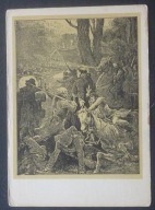 Pocztówka Ilustracje do poematu A.Mickiewicza Pan Tadeusz-Rykow 1954 rok