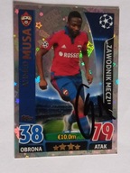 Karta topps mach attax autograf CSKA Moskwa Musa Champions League