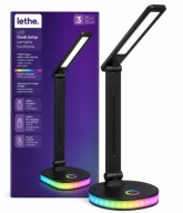 LAMPA LAMPKA BIURKOWA LED PORTY USB C/A CZARNA