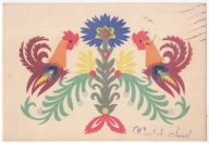 WIELKANOC WYCINANKA ŁOWICKA STRYCHARSKA ŁOWICZ