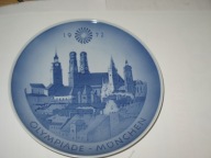 IGRZYSKA OLIMPIJSKIE MONACHIUM 1972 talerz porcelanowy