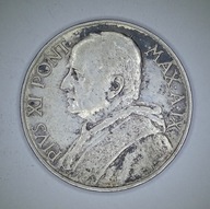 WATYKAN, PIUS XI, 5 LIRÓW 1930r. Ag 21