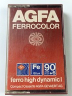 AGFA FERROCOLOR 90+6 Kaseta magnetofonowa