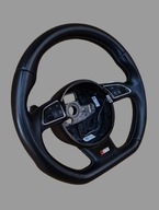 AUDI A3 S3 8V LOPATKI F1 MULTI FUNKCJA KIEROWNICA BIALA NIC NITKA