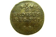 Półgrosz 1775 - Stanisław August