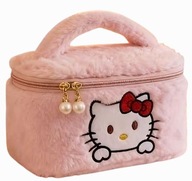 KOSMETYCZKA PLUSZOWA TOREBKA SANIRO HELLO KITTY