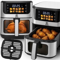 DUŻA FRYTOWNICA AIR FRYER BEZTŁUSZCZOWA FRYTKOWNICA 10 PROGRAMÓW 1800W 6,5L