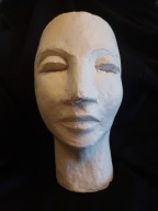 RZEŹBA ABSTRACTION,,HEAD,, FRANCJA 80s