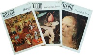 MALARSTWO Hieronymus Bosch Bruegel Leonardo da Vinci - 3 szt.