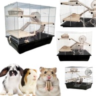 KLATKA DLA GRYZONI KROLIKOW MYSZY SWINEK MORSKICH ZAGRODA KOJEC Z KUWETA