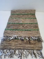 KILIM BIEŻNIK WEŁNA TKANY SKANDYNAWSKI ORYGINALNY