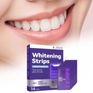 Paski Wybielające Zęby 14 szt Usuwanie Przebarwień Efekt 30 min