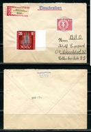 A49445)NRD 1900 u.a. R-Brief mit AK-Stempel