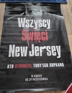Plakat kinowy z filmu Wszyscy święci New Jersey