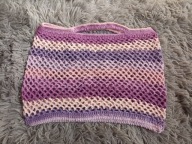 Handmade siatka ręcznie robiona Eko , bardzo pojemna 35 x 25 cm.NOWA