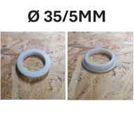Maskownica Otworu Ø 35mm Rozeta Maskująca do płyt HDF 5 mm Biała