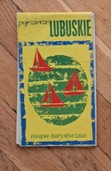POJEZIERZE LUBUSKIE - mapa turystyczna 1986 r.