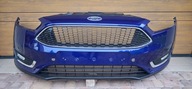 FORD FOCUS MK3 LIFT NA 6 PDC CAŁY ORYGINALNY ZDERZAK PRZEDNI F1EB-17757-A
