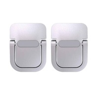 UNIWERSALNE PODSTAWKI NÓŻKI DO LAPTOPA ZESTAW 2 SZTUK SREBRNE