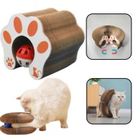 DRAPAK DLA KOTA INTERAKTYWNA ZABAWKA PIŁKA TEKTUROWY DO PAZURÓW I ZABAWY