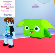 PET Huge Goblin ROBLOX Pet Simulator X PSX GEMS (nie 99)
