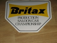 BRITAX mistrzostwa samochodów osobowych produkowanych seryjnie naklejka