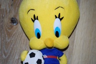 pluszak maskotka Kanarek Tweety Looney Tunes z piłką
