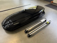 BOKS DACHOWY 405L ORYGINAŁ BELKI RELINGI DACHOWE AUDI A6 8K0071200 CZARNY