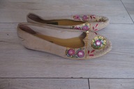 BALERINKI ZDOBIONE ROZM Z BUTA 6