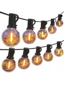 GIRLANDA ŚWIETLNA OGRODOWA 20m LED Lampki Zewnętrzna Prąd z pilotem