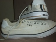 BUTY MĘSKIE -TRAMPKI- HUGO BOSS-R-45-WKŁ-29,5CM-ZNAKOMITE.